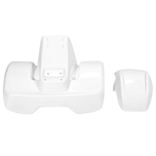 Solid Spare For Honda ATC70 ABS Painted White Front and Rear Fender Set 1978-1985