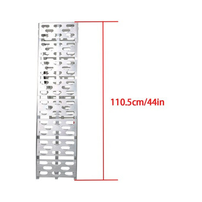 Solid Spare 2pcs ATV UTV 7.5' Aluminum Folding Loading Ramps For Truck Motorcycle Lawn Mower