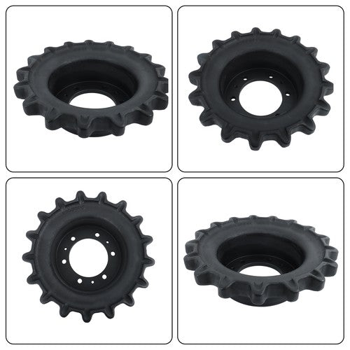 Solid Spare Drive Sprocket - 6Hole Single Speed fits Bobcat T200 T300 T630 T870 7165109