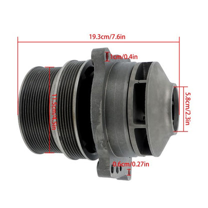 Solid Spare Truck Water Pump Core 3692580 For Cummins EPA17 Automotive 15 Liter ISX15 QSK60