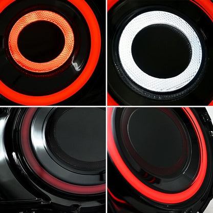 For 2007-2017 Nissan GTR GT-R R35 A Pair Fit Rear Lamps Assembly LED Tail Light