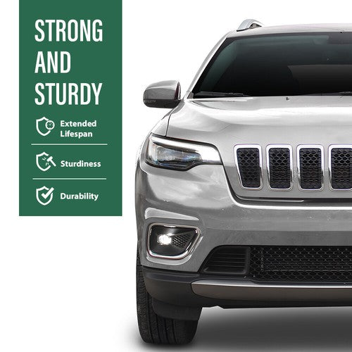 Solid Spare Front Bumper Lower Grille Grill Fit For 2019-2023 Jeep Cherokee #68288039AB