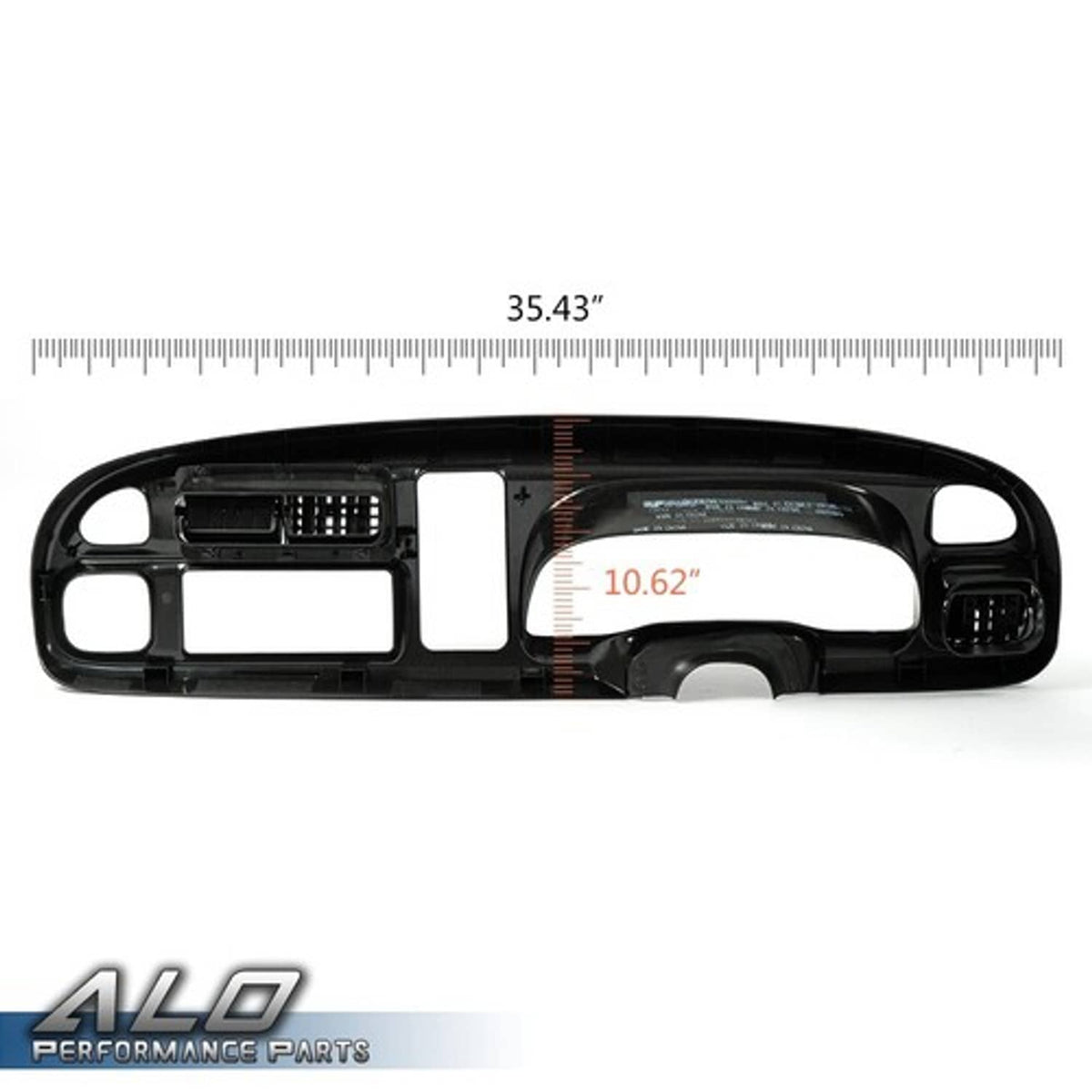 Solid Spare Dash Board Bezel Cover Instrument W/Vents Fit For 98-02 Dodge Ram 1500 2500 3500