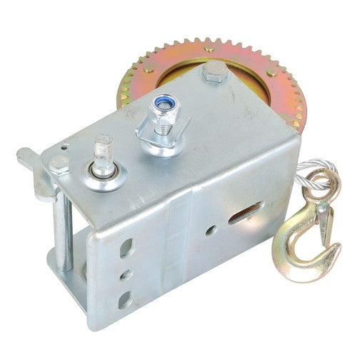 Solid Spare 3500 lbs For Trailer Winch Hand Crank Winch Durable Hand Winch With Cable