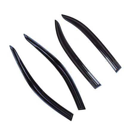 Solid Spare 4pcs Window Visors For Toyota Corolla 2003 2004-2008 Smoke Sun Rain Vent Shade