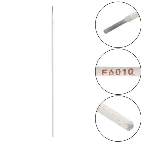 Solid Spare 1/8 Inch E6010 Carbon Steel Electrode 5 lbs Premium Arc Welding Rods New 6010