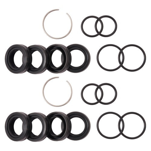 Solid Spare Rear Upper & Lower A-Arm Bushing Shaft Kit For Honda Rincon TRX650 TRX680 03-22
