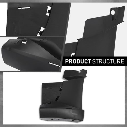 Solid Spare Bumper Wheelhouse Liner Bracket Front Left+Right Fit For 17-23 Tesla Model 3