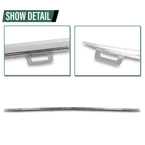 Solid Spare Fit For 2017-2020 Mercedes Benz E Class W213 Front Bumper Cover Molding Trim