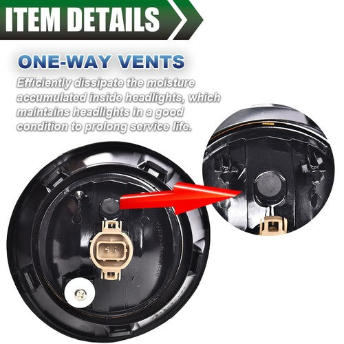 Solid Spare FIT FOR 10-13 CHEVY CAMARO 1PAIR YELLOW LENS BUMPER FOG LIGHTS DRIVING LAMPS