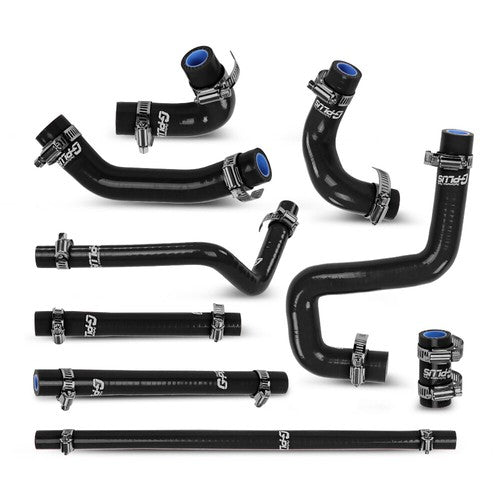Solid Spare Silicone Radiator Coolant Hose Kit Black Fit For 1996-2002 Toyota 4Runner 3.4L
