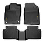 Solid Spare All Weather TPE Floor Mats Liners For Honda Civic 16-21 Sedan Hatchback Coupe