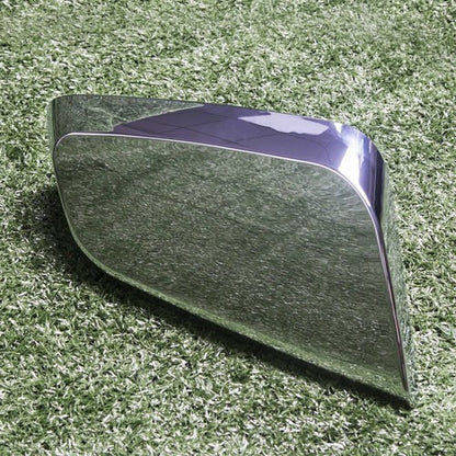 Solid Spare For 2014-2020 Chevy Impala Clip-On Triple Mirror Covers Trims Replacement Chrome
