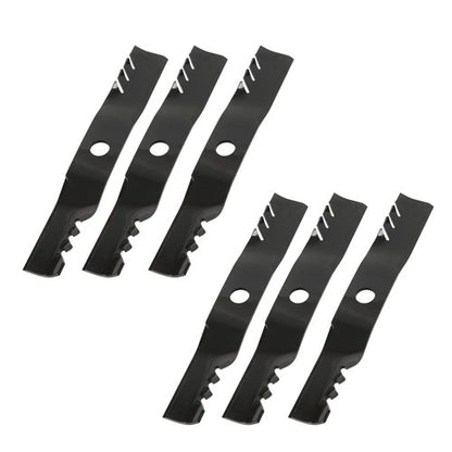 Solid Spare Lawn Mower Blades 6 Pack Fits For Kubota K5955-34360 K5955-97530 396-816