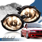 Solid Spare Bumper Fog Lights W/ Bulbs Fit For 01-05 BMW E46 3 Series M3 / 00-03 M5 Pair