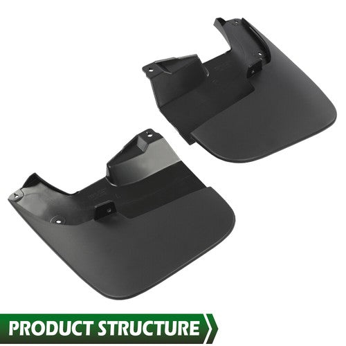 Solid Spare Fit For 07-13 Toyota Tundra Mud Flaps Splash Guards Front & Rear 4Pcs