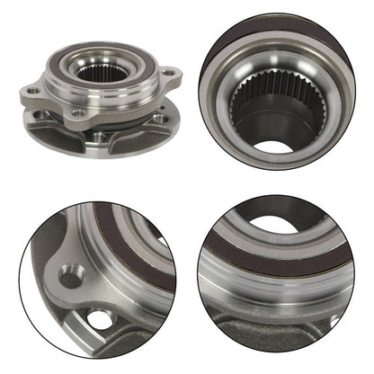 Solid Spare 4pcs Front/Rear Wheel Hub Bearing Assembly For Audi A4 A5 A6 Q5 S4 S5 All Models