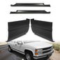 Solid Spare Rocker Panel Cab Corner Kit For 88-98 Chevy&GMC C/K 15 25 3500 2DR Extended Cab
