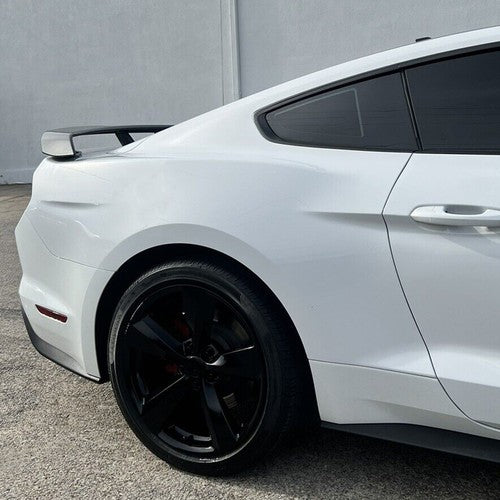 Solid Spare Glossy Black Rear Trunk Spoiler Wing GT-Style For Ford Mustang S550 2015-2022