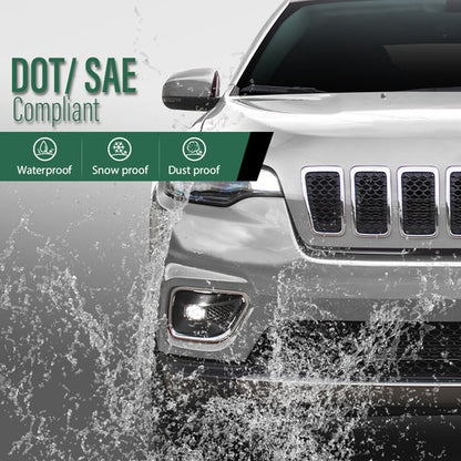 Solid Spare Fit For Jeep Cherokee 2019-2022 LED Driving Fog Light Lamp Left=Right 68410368AB