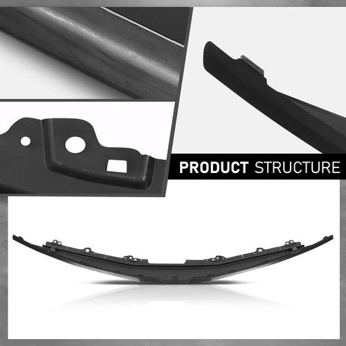 Solid Spare Front Bumper Grill Cover Molding Fit For 2021-2023 Toyota Camry LE/XLE TO1210119