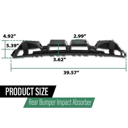 Solid Spare Rear Bumper Impact Absorber Fit For 2015-2023 Jeep Renegade 68338576AA CH1170149