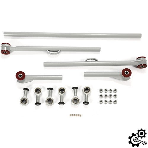 Solid Spare Rear Upper Lower Track Bar Control Arm 2-4" Lift Kit For Toyota FJ Cruiser 03-09