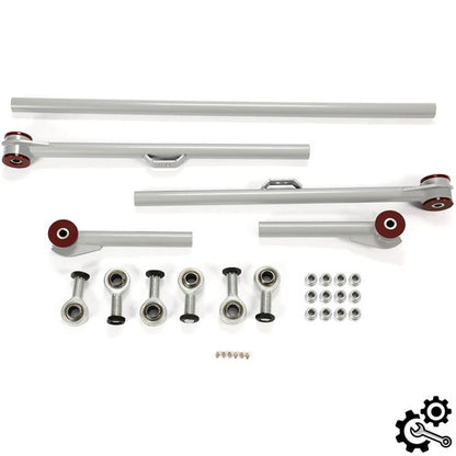 Solid Spare Rear Upper Lower Track Bar Control Arm 2-4" Lift Kit For Toyota FJ Cruiser 03-09