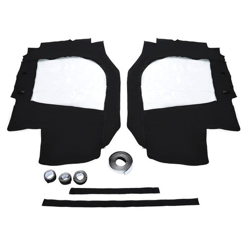 Solid Spare Left & Right Soft Door Enclosure Kit For Kubota RTV900 / RTV1120 / RTV1100 08-14