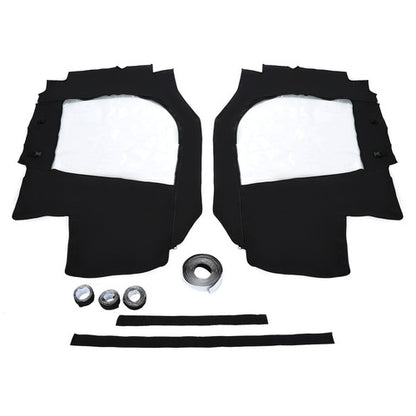Solid Spare Left & Right Soft Door Enclosure Kit For Kubota RTV900 / RTV1120 / RTV1100 08-14