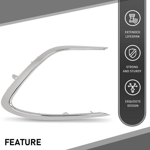 Solid Spare Front Bumper Side Molding Trim Right Fit For 2021 2022 2023 Toyota Camry LE XLE