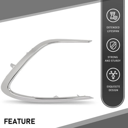 Solid Spare Front Bumper Side Molding Trim Right Fit For 2021 2022 2023 Toyota Camry LE XLE