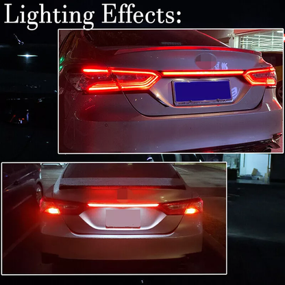 Fit 2018-2024 Toyota Camry LED Dynamic Rear Red Lens Turn Signal Tail Light