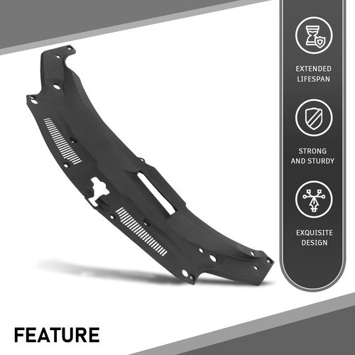 Solid Spare Radiator Support Cover For 16-20 Lexus RX350 RX350L RX450h RX450hL 532950E090