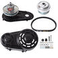 Solid Spare 40 Series Go Kart Cart Torque Converter Kit For 8hp-16hp Engines w/Clutch Pulley