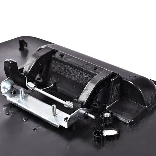 Solid Spare Tailgate Rear Handle Black Fit For 2004-2012 Nissan Titan W/ Emblem Provision