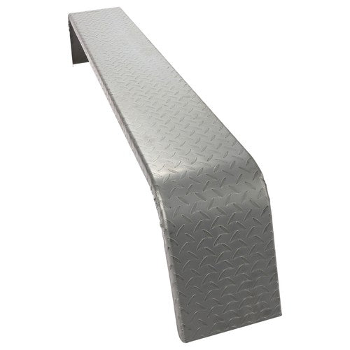 Solid Spare 2 PCS Steel Diamond Tread Plate Tandem Axle Trailer Fenders 10-1/4"x72-7/8"x13"