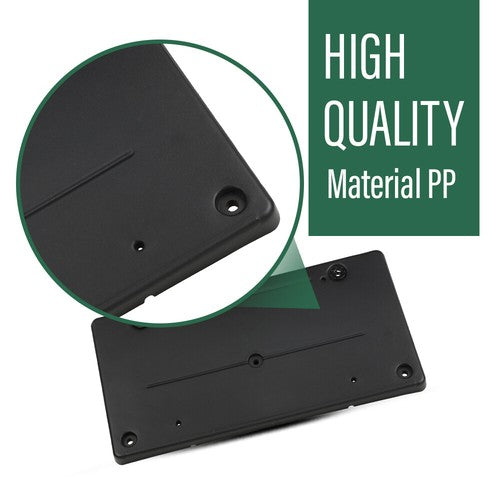Solid Spare Front Bumper License Plate Mounting Bracket Fit For 10-16 Land Rover LR4