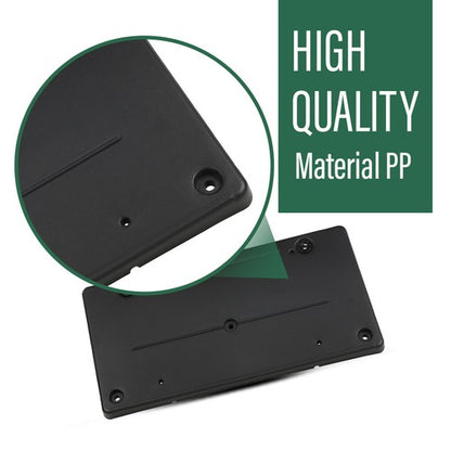 Solid Spare Front Bumper License Plate Mounting Bracket Fit For 10-16 Land Rover LR4