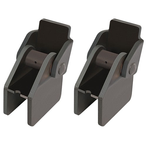 Solid Spare 2PCS Weld On Steel Dump For Truck Trailer Hinges Work On Any 2" Rectangular Tube
