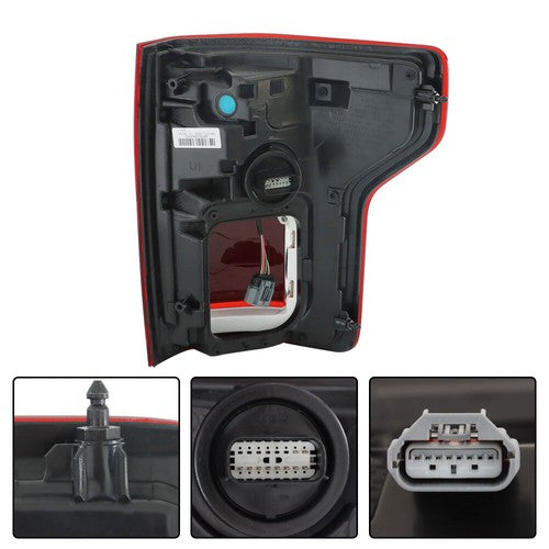 Solid Spare Fit For Ford F150 2018-2020 LED w/Blind Spot Quality Driver Passenger Tail Light