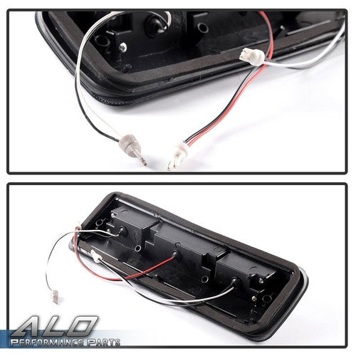 Solid Spare Fit For 04-2008 F150/Explorer Black Housing Rear 3rd Brake Cargo LED Tail Light