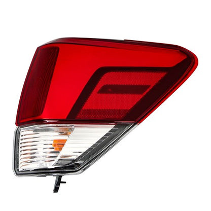 Solid Spare For Subaru Forester 2019-2021 Passenger Side Tail Light Lamp Clear Lens LED New