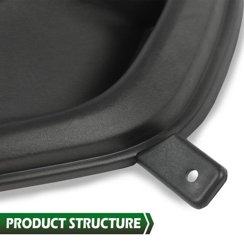 Solid Spare Fit For 2011-2013 Hyundai Elantra Front Bumper Insert Fog Light Cover Left+Right
