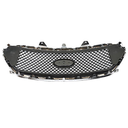 Solid Spare For Ford Taurus 2013-19 Plastic Front Upper Bumper Grille Mesh Grill Replacement