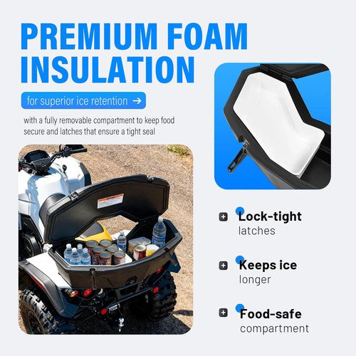 Solid Spare Rear Storage Cooler Box 30L For Can-Am Renegade Outlander Maverick 3 #715004778