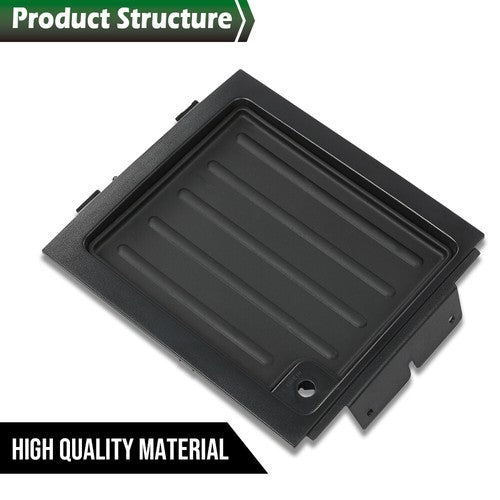 Solid Spare Dash Upper Storage Tray Mat Panel Trim Black Fit For 2004-2008 Ford F-150 F150