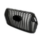 Solid Spare Honeycomb Front Upper Grille Glossy Black For Transit T150 T250 T350 2020-2022