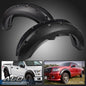 Solid Spare 4pcs Fit For 04-08 Ford F150 Bolt On Smooth Fender Flares Pocket Rivet Style