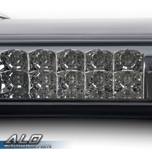 Solid Spare Fit For 04-08 Ford F-150 Smoke Full LED 3rd Third Brake Light Cargo Tail Lamp